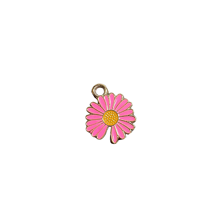 Berloque flor para colar