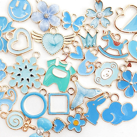 Berloque blue para colar
