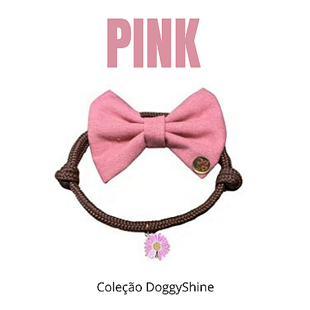 Box Pet Lacinho e Colar com Berloque