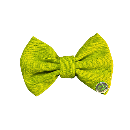 Gravata Pet Verde Limão