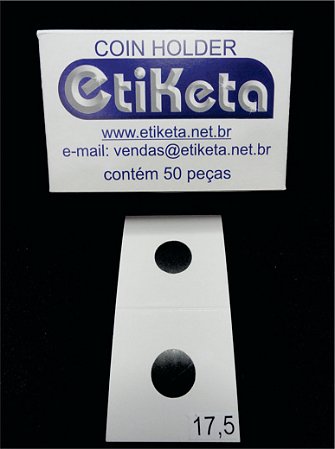 COIN HOLDER - 17,5 mm