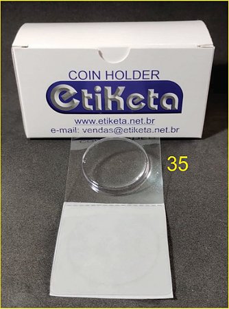 COIN HOLDER PET - 35 mm