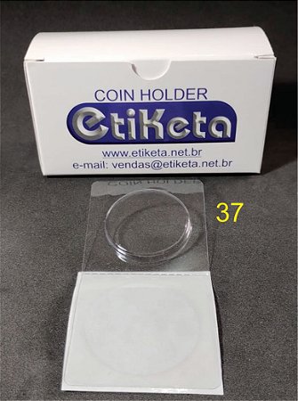 COIN HOLDER PET - 37 mm