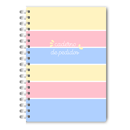 Caderno de pedidos
