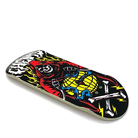 Deck Chems Red “Global Grim” - 33,5mm x 96mm Popsicle DK Pro