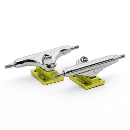 Dynamic Trucks - Lime Green Baseplate - 34mm  (Base Gravada)