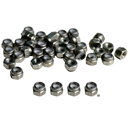 Porcas com Travas - Prata (Valor da Unidade)