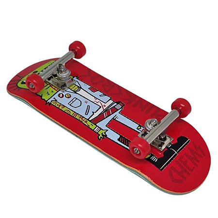 Fingerboard Completo com Deck Chems 33,5mm