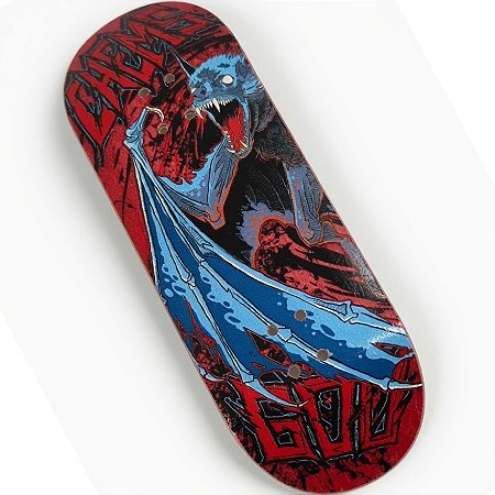 Deck Chems x Goo “Killer Bats” Red - 34mm x 96mm Mid Pro Popsicle