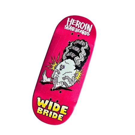 Deck Chems x Heroin ''Wide Bride” Red Ply - 35mm x 96mm Mid Pro Oval