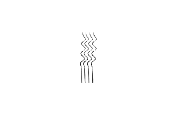 VELA ESPIRAL PRATEADA