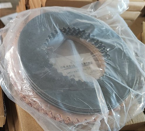 Conjunto de discos de fricção