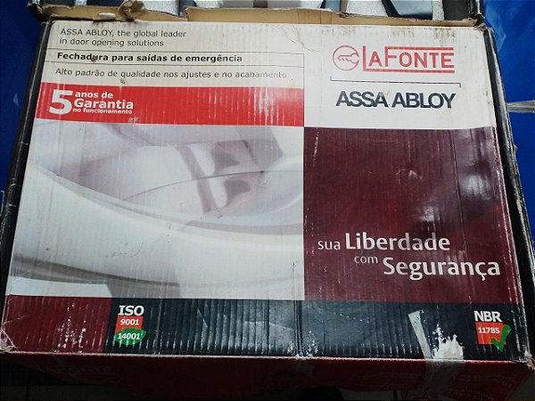 FECHADURA PORTA ANTI-PÂNICO S/BARRA LA FONTE