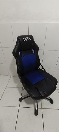 CADEIRA GAMER AZUL DPX CUSTOMIZADA NOVO MODIFICADO
