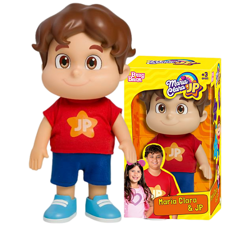 Boneco JP - Vinil Articulado, Irmão da Maria Clara | JoyToys