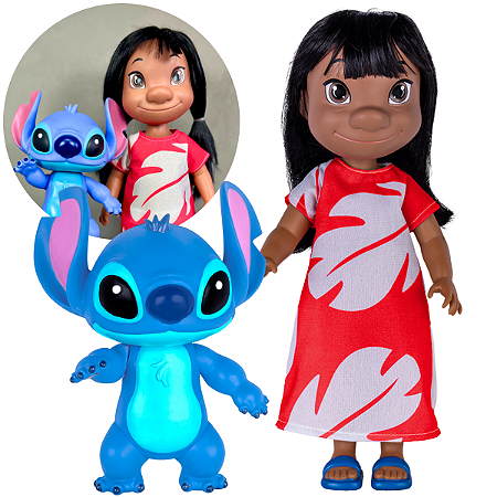 Boneca Lilo & Stitch Disney Lançamento 2025 - Cotiplás
