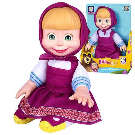 Boneca Masha Naninha Da Masha e o Urso Original