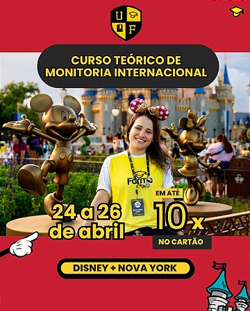 Curso Teórico - Disney + Nova York - 2026