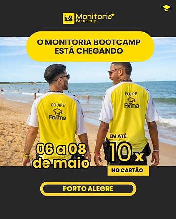 Monitoria Bootcamp: Porto Alegre - Maio 2027