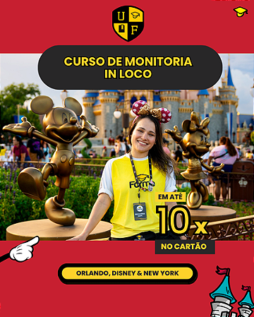 Curso In Loco - Orlando, Disney & Nova York - 2027