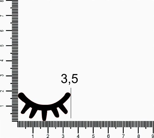 Olhos de feltro (cílios) recortado laser para todas as suas necessidades de artesanato