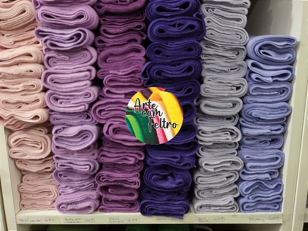 Feltro liso Santa Fé Arte com Feltro 25 x 140 cm