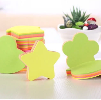 Bloco Auto Adesivo Formas Diversas (Post It)