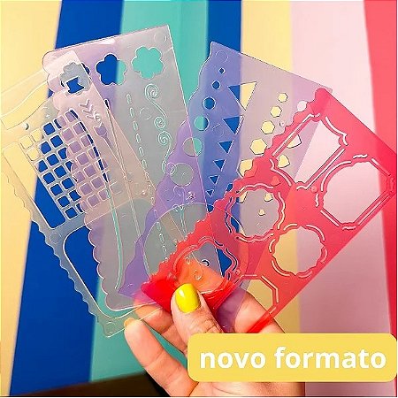 Régua Estencil Molin