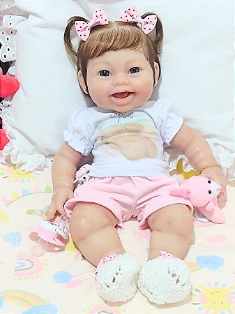 Bebê Lorena - Silicone Sólido
