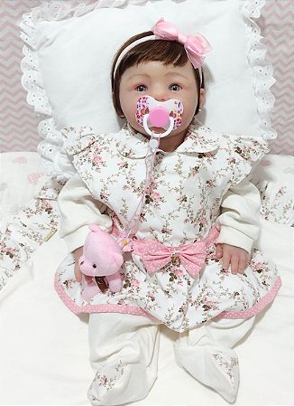 Bebê Abigail - Silicone Sólido
