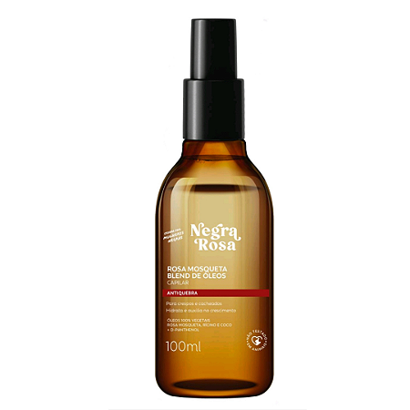 Blend de Óleos Capilar Rosa Mosqueta Negra Rosa 100ml