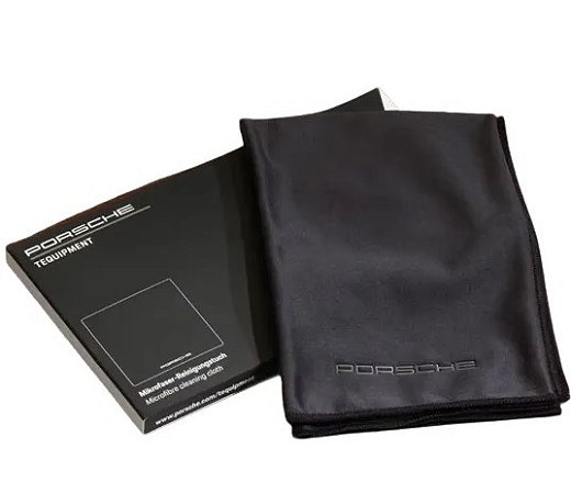 Flanela para Limpeza em Microfibra Porsche