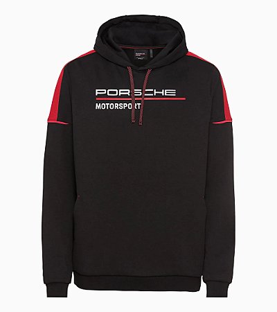 Moletom Porsche Motorsport Preto com Capuz