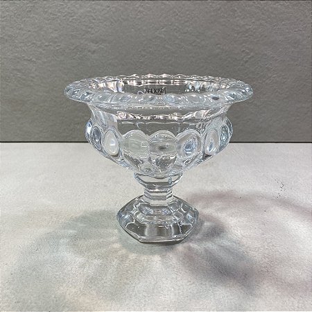 Vaso de Cristal c/Pé Sussex
