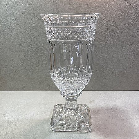Vaso de Cristal com Pé