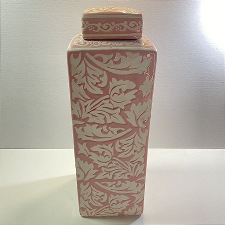 Potiche de Cerâmica Indian Pink