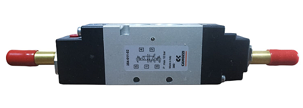 VALV DUPLO SOLENOIDE 5/2 VIAS G1/4 BSP - COD 354-011-02