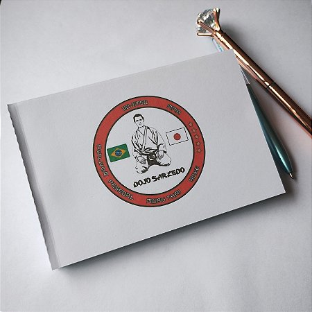 Bloco de Pedidos Personalizado Tamanho A6 Com 100 Folhas