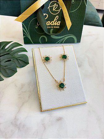 Conjunto Verde Esmeralda