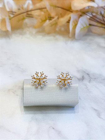 Brinco Chuveirinho Zircônias