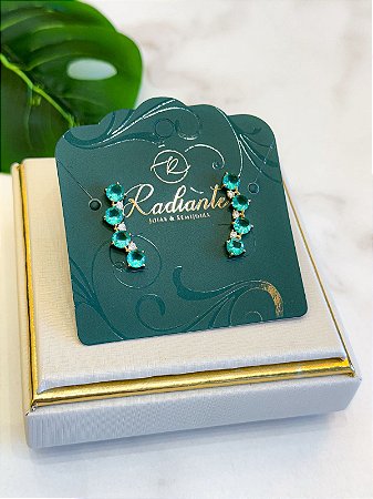 Brinco Ear jackets Turmalina