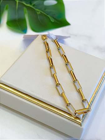 Pulseira Dourado Tijolinho