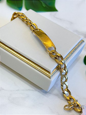 Pulseira Chapa Pai Nosso