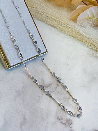 Choker Prata 925 Ametista