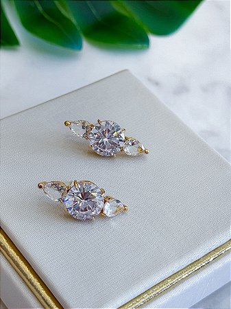 Brinco EarCuff Ponto de Luz