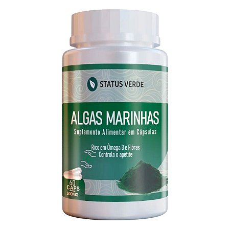 Algas Marinhas 60 Cáps - Status Verde