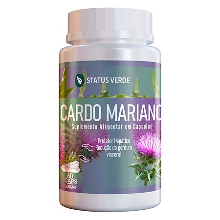 Cardo Mariano 60 Cáps - Status Verde