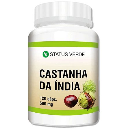 Castanha da India 120 Cáps - Status Verde