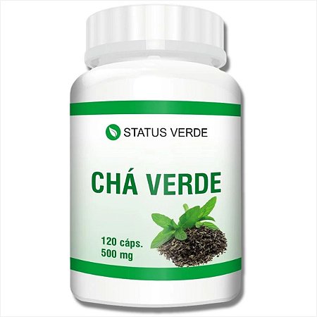 Chá Verde 120 Cáps - Status Verde