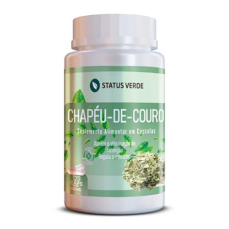 Chapéu-de-Couro 120 Cáps - Status Verde